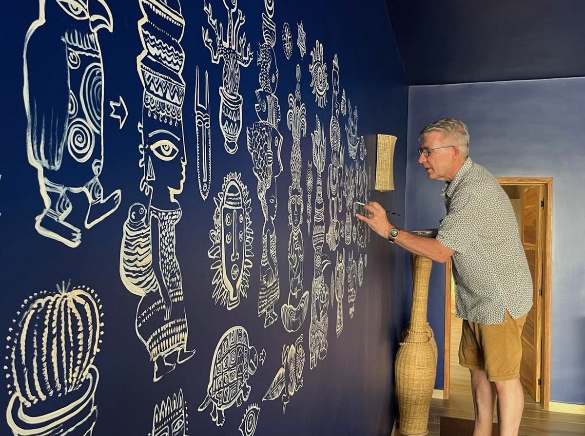 Peinture murale Sénégal 2024